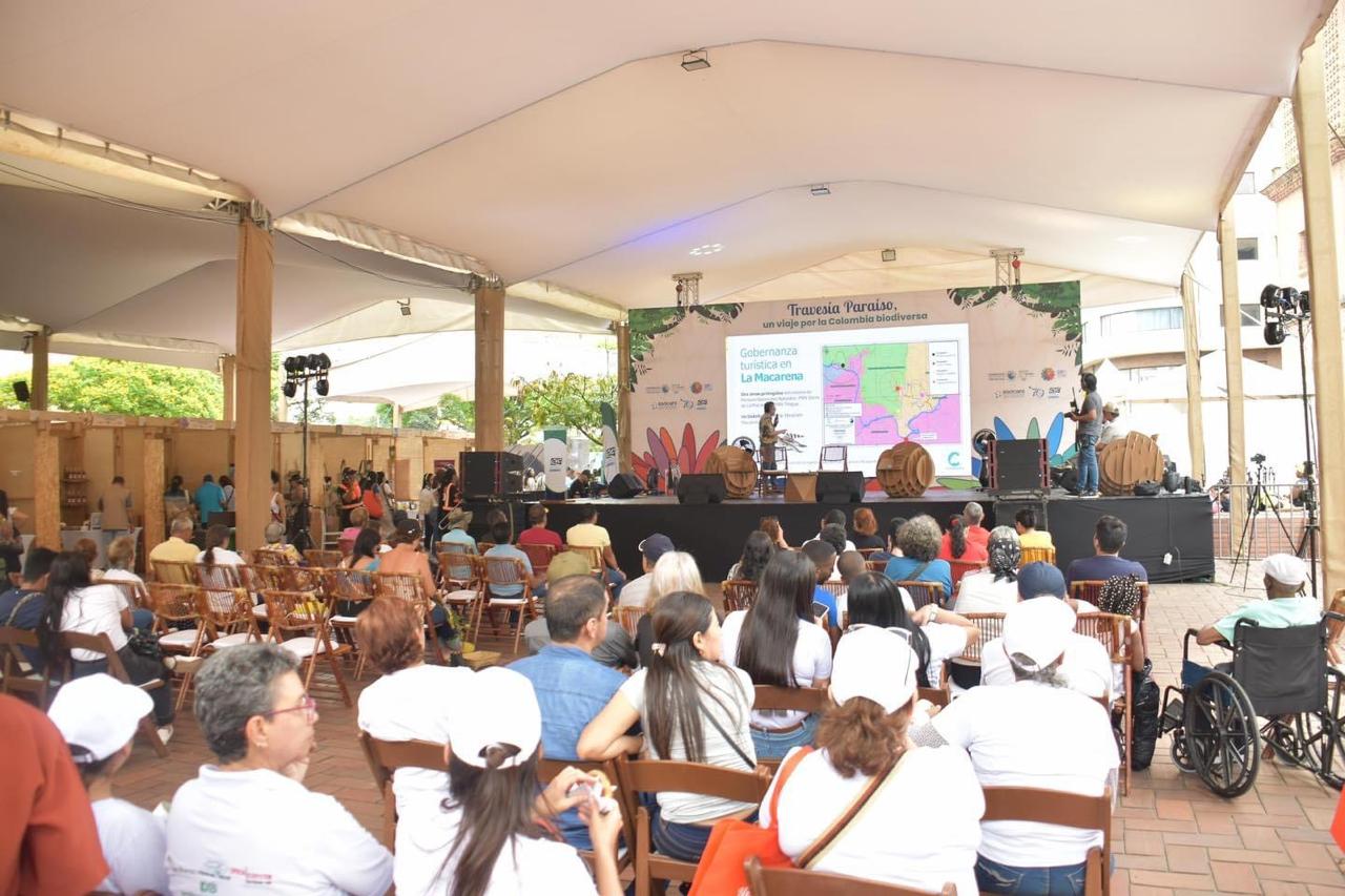 Caño Cristales, la joya natural del Meta fue protagonista en la COP16